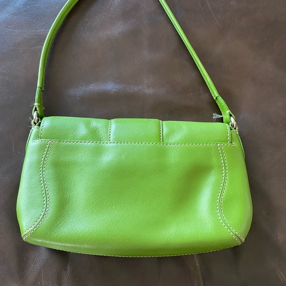 Cole Haan Green Mini Shoulder Purse - Picture 5 of 7